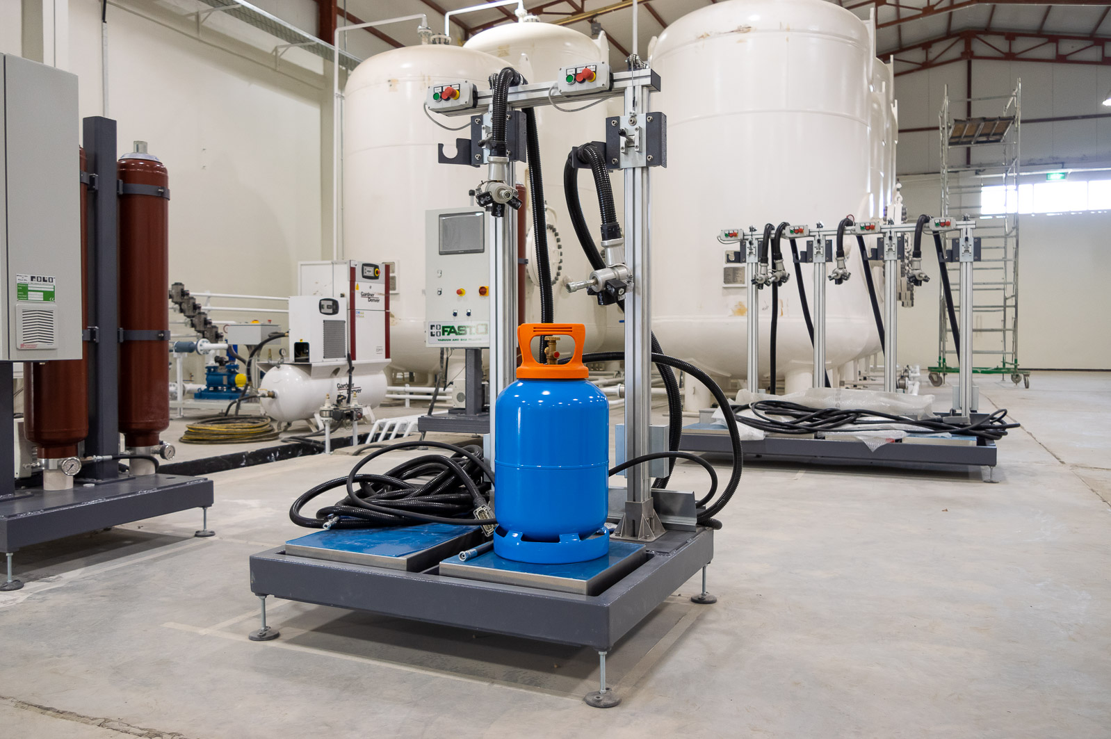 Refrigerant Refilling Factory United Factory for Compressors